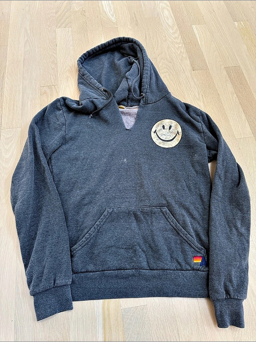 Aviator Nation Smiley Pullover Hoodie
